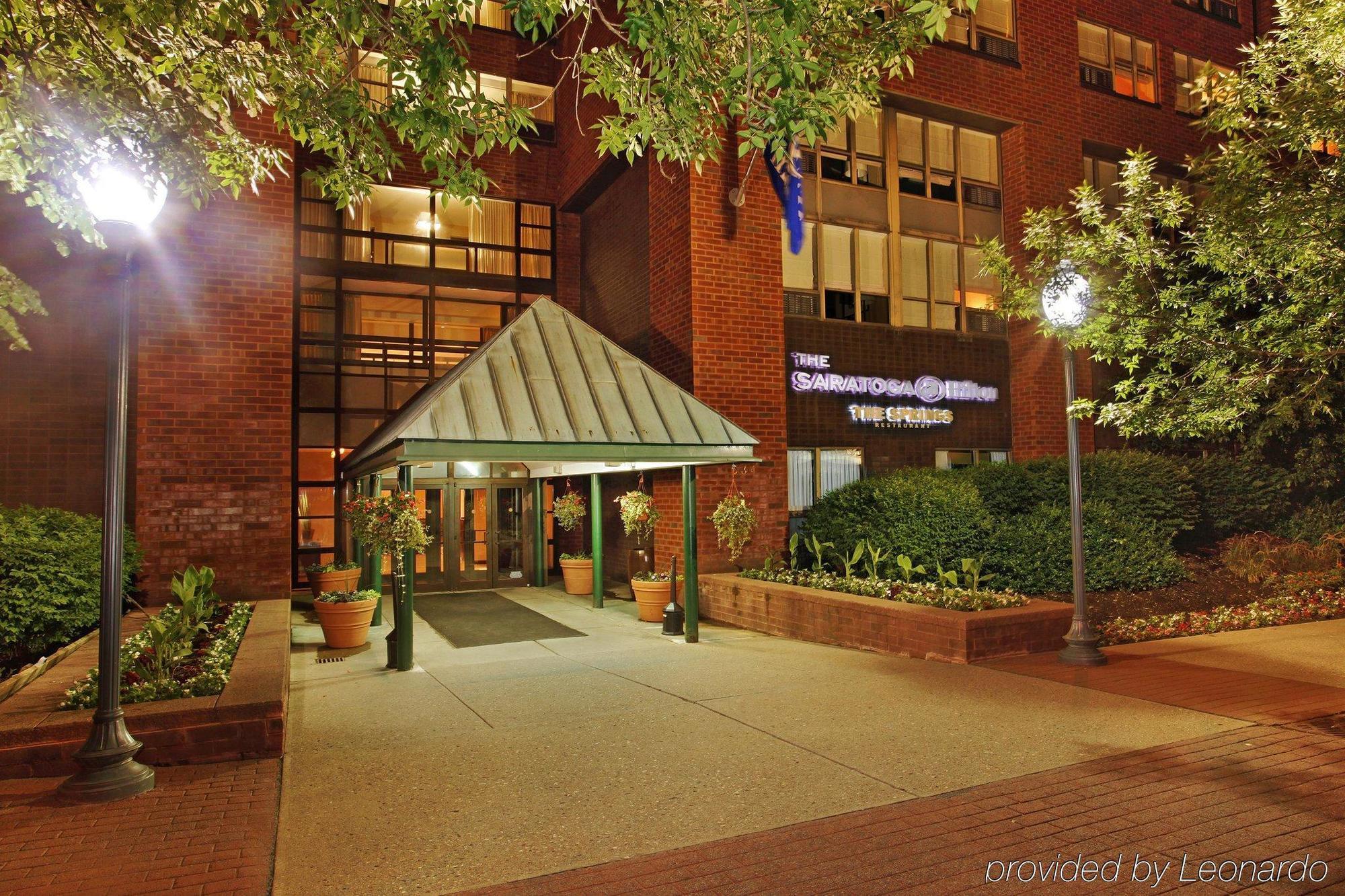 The Saratoga Hilton Hotel Saratoga Springs Exterior photo